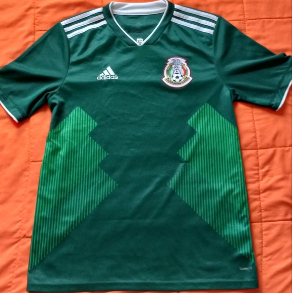 Mexico National Women's/Youth Jersey Brand Adidas Green XL